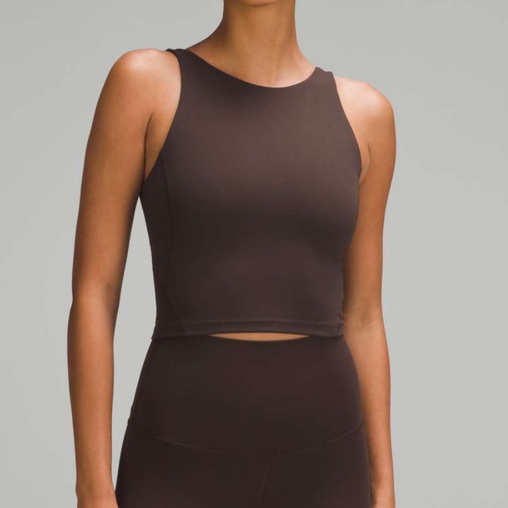 Lululemon Align™ High-Neck Tank Top in Espresso